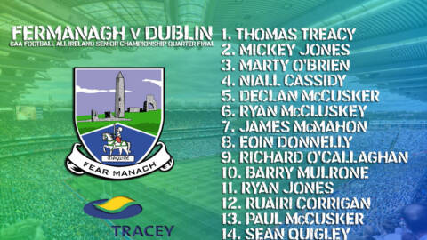 Fermanagh TEAM named to face Dublin this Sunday