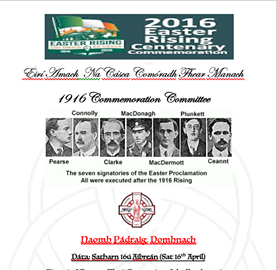 1916 Commemoration Night