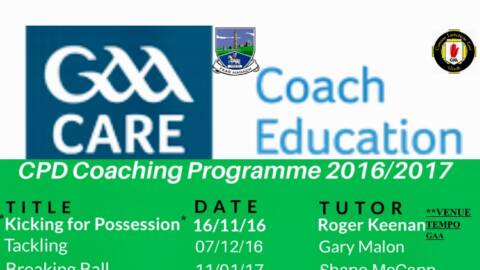 2016/2017 CPD Programme – Fermanagh