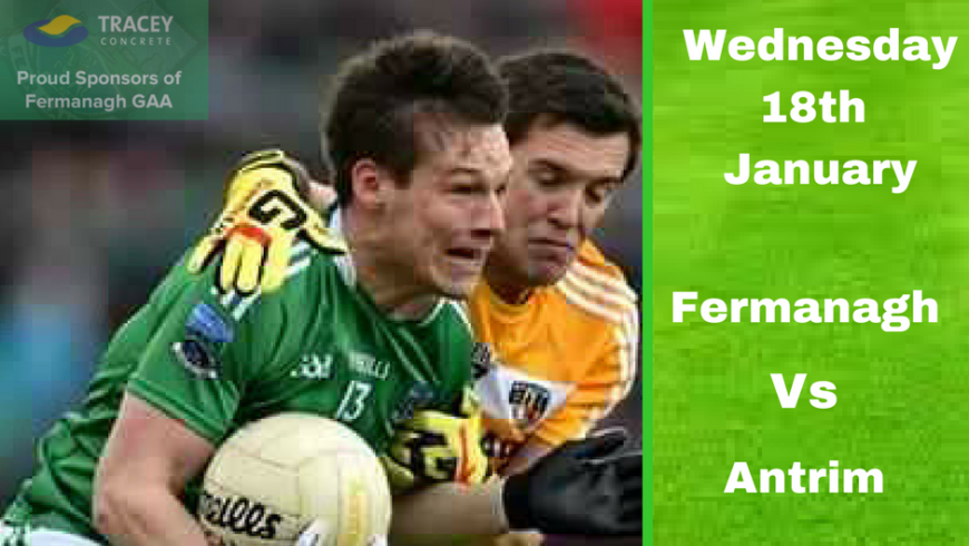 MCKENNA CUP – Fermanagh v Antrim PREVIEW