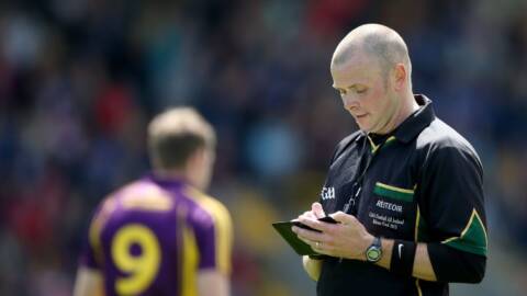 Cork v Fermanagh referee