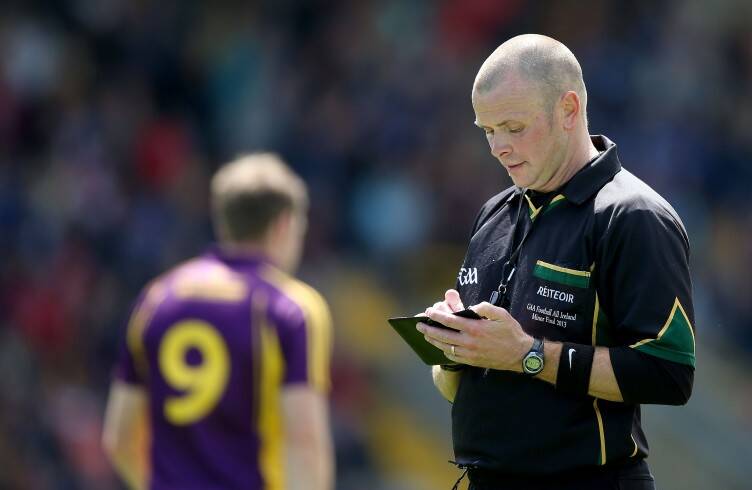 Cork v Fermanagh referee