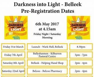 Darkness into Light