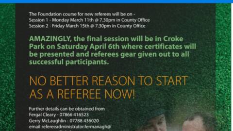 Become a referee