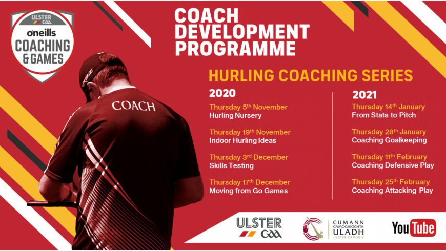 Upcoming Hurling Workshops / Coach education