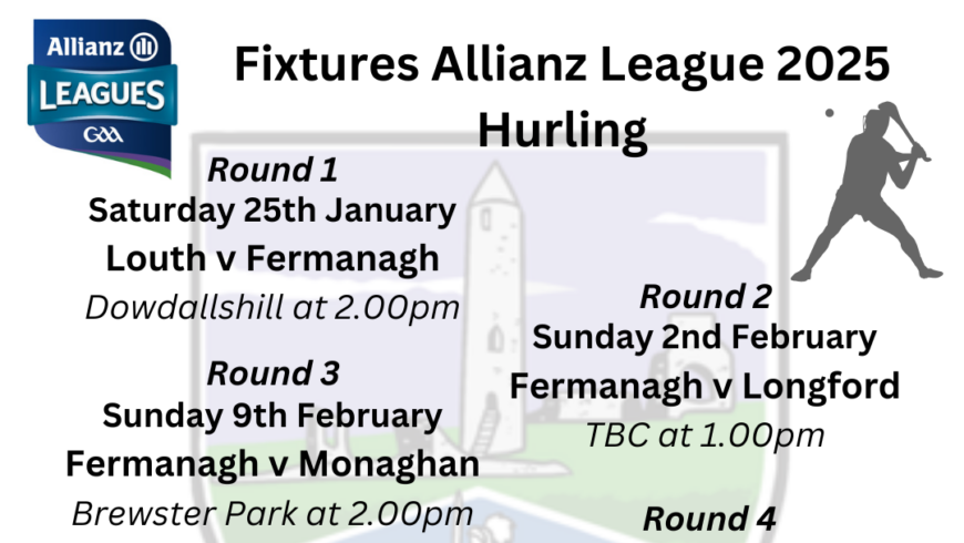 Allianz League Fixtures 2025